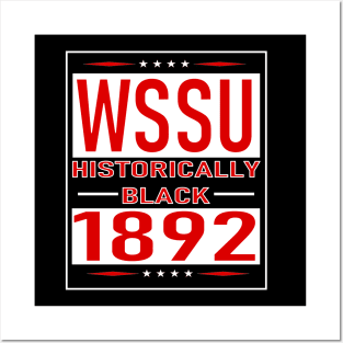 Winston Salem State 1892 University Apparel Posters and Art